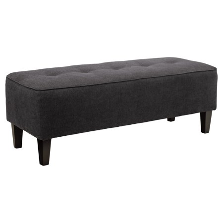 UPC 024052291186 product image for Ashley Sinko Fabric Oversized Accent Ottoman in Charcoal | upcitemdb.com