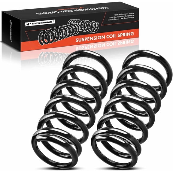 A-Premium 2Pcs Rear Left and Right Suspension Coil Spring Set Compatible with Nissan Altima 2002-2006, Maxima 2004-2008, Driver and Passenger Side, Replace# 550203Z100, 55020BJ012