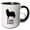 Black/White, variant on 3drose, Collie Dog Dad, 11oz Magic Transforming Mug