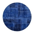 thumbnail image 4 of WYYP Check Pattern Round Tablecloth 100% Polyester Fiber Tablecloths White, 4 of 8
