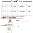 thumbnail image 2 of Womens Two Piece Swimsuits Smocked Ruffled High Waisted Bikini Set Bathing Suit Floral Print, 2 of 6