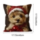 thumbnail image 3 of Funda de almohada navideña, decoración navideña, decoración de sofá, almohada de lino, sofá para el hogar, decoración navideña, funda de almohada, 3 of 6