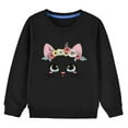 thumbnail image 4 of Bnwani Toddler Sweatshirt Cotton Long Sleeve Winter Sweatshirt Cute Printed Pullover, 4 of 5