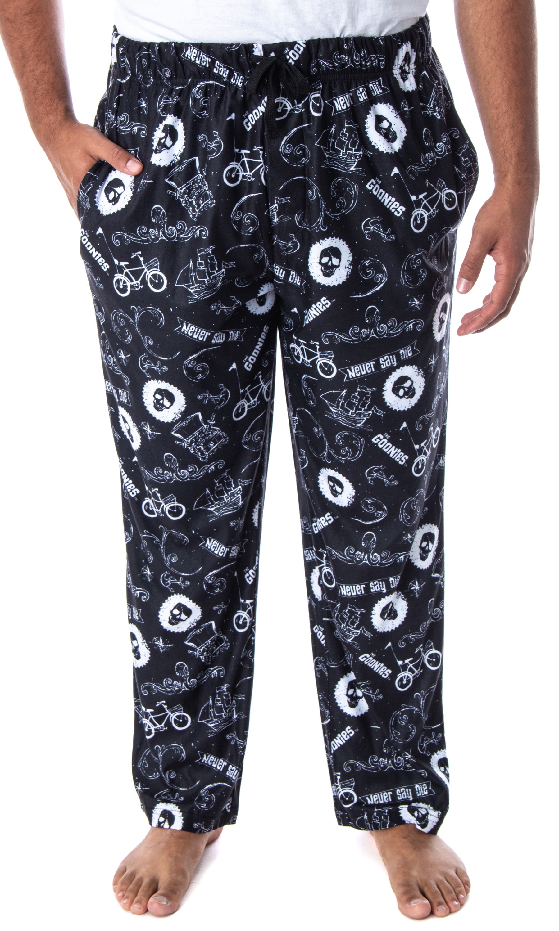 Intimo - The Goonies Men's Never Say Die Allover Pattern Lounge Sleep ...