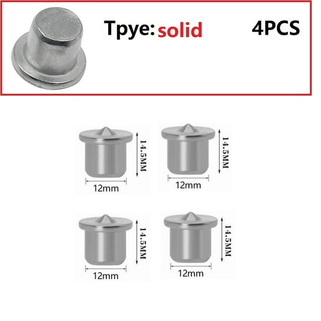4Pcs Dowel Centre Point 6/8/10/12Mm Wood Timber Marker Hole Tenon Center Set