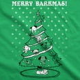 thumbnail image 2 of Mens Merry Barkmas Funny Dog Lover Christmas Tree Holiday T shirt Graphic Tees, 2 of 9