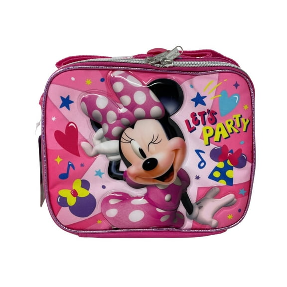 Disney Minnie Mouse Lunch Bag With Strap