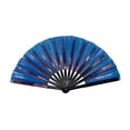 thumbnail image 3 of Ventilador Plegable de 13 Pulgadas Ventilador de Mano Colores Aplaudir Abanicos Bailar Ventilador de Mano Plegable Grande, 3 of 6