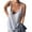Gray, variant on Womens Plunge V Neck Tank Tops Camisole Vest Regular Fit Tee Shirts Camis Solid Sleeveless Sexy Basic Blouse Tshirt White S