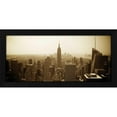 thumbnail image 2 of Bill Gannos 24x13 Black Modern Wood Framed Wall Art Titled - New York Skyline, 2 of 6