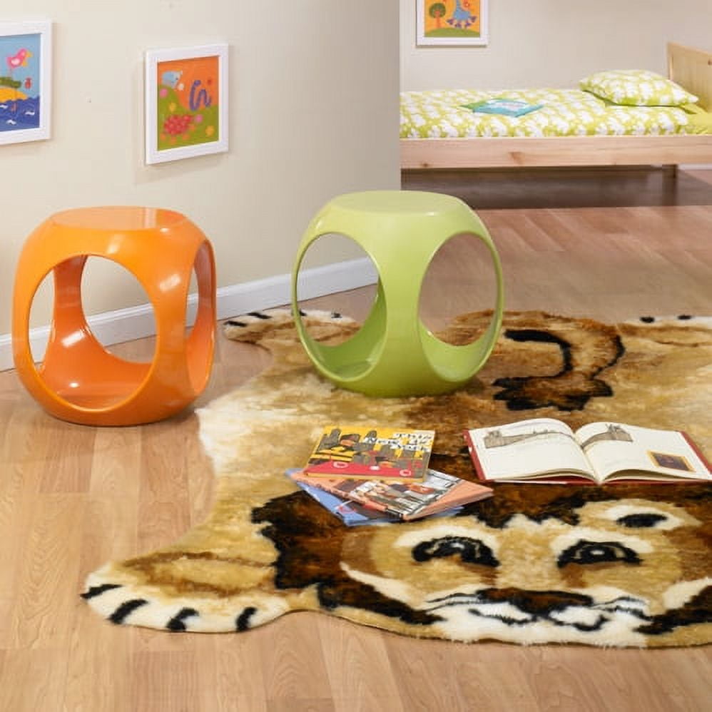 Faux Fur Lion Playmat - 3' x 5'
