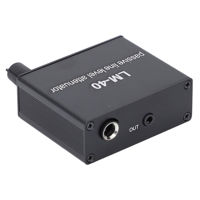 Atenuador Pasivo de Sonido, Atenuador de Control de Sonido Atenuador Atenuador Amplio Compacto Compacto Bien Performance -40dB -15dB Multifuncional para La Estación de TV