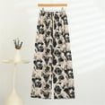 thumbnail image 2 of Seductiva Casual Pants for Women Women's Loose Fit Printed Pants Ã¢ÂÂ Summer Casual Wide Leg Trousers Soft Leggings for Women 1PC, 2 of 5