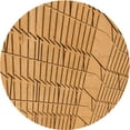 thumbnail image 1 of Ahgly Company Machine Washable Indoor Round Transitional Beer Orange Area Rugs, 3' Round, 1 of 7