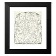 thumbnail image 2 of Leo Gestel 12x14 Black Modern Framed Museum Art Print Titled - Leaf with Heads (1891), 2 of 5