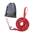 thumbnail image 2 of koolsoo Bike Bungee Tow Rope Cord Nylon Sturdy Pulling Strap Mountain Bike Traction Rope red, 2 of 9