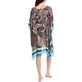 thumbnail image 2 of SEA LEVEL AUSTRALIA womens  Bohemia Placement Kaftan, O/S, Black, 2 of 3