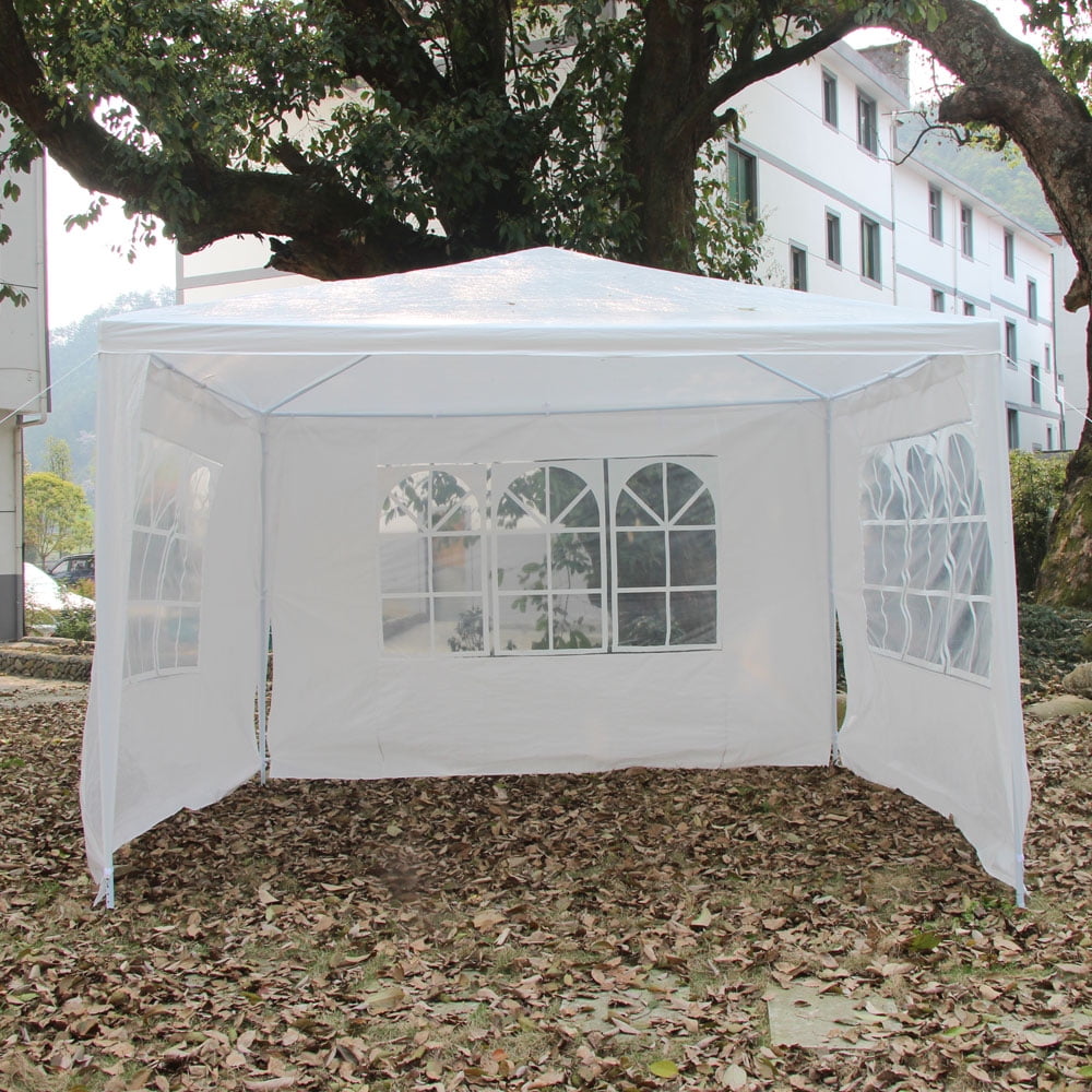 Ktaxon Outdoor 10'x10'Canopy Party Wedding Tent Heavy Duty Gazebo Cater Events 3 Sides by