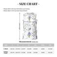 thumbnail image 4 of Sikiie Lavender Flowers Basketball Jersey Reversible Men's Mesh Athletic Sports Shirts Training Practice S-4XL4X-Large, 4 of 6
