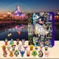 thumbnail image 4 of Calendario de Adviento de Navidad, 24 cuentas regresivas, adorno de Mickey lindo de Disney, figura de Mickey Mouse, adorno de muñeca de caja ciega, 4 of 5