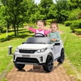 thumbnail image 1 of BeesClover 12V Kid Electric Ride On Car with Parental Remote, Dual Motor Battery Powered Vehicle with LED Lights, Music, 1 of 8
