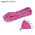 thumbnail image 2 of Raffia Paper Craft Rope Packing Rope 8.7 Yards Handmade Twisted Paper Craft String/Cord/Rope Rose Red, 2 of 5