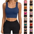 thumbnail image 1 of Sentmoon Camisole pour Femmes à Col Rond Sans Manches Mignonne Coupe Ample Hauts pour Femmes Été Couleur Unie Coupe Régulière T-Shirts pour Femmes pour Sortir et Concert S, 1 of 7