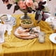 thumbnail image 5 of Mantel KeepShowing con estampado de queso, 3 m x 90 cm, para bodas y fiestas, 5 of 7