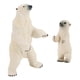 thumbnail image 1 of Animales Modelo Estático Oso Polar Adornos Niños Juguetes Educativos Decoración Del Hogar 2 Uds Figuras Noticed HA035119-00, 1 of 6