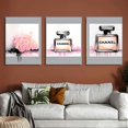 BROOKMAPLES Fashion Pink Wall Decorations Grey Wall Decor for Bedroom