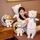 thumbnail image 4 of Juguete de peluche de astronauta y oso de peluche para niños, muñeco de peluche suave tipo ciencia ficción, almohada creativa, regalo de cumpleaños, decoración del hogar, 4 of 5