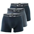 thumbnail image 1 of MUSTANG boxers hombre, pack de 3 - retro shorts, pantalones, true denim Marina M (Medium), 1 of 5