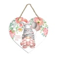 thumbnail image 2 of Front Door Welcome SignCreative Heart-Shaped Happy Mother'S Day Sign, 2 of 8
