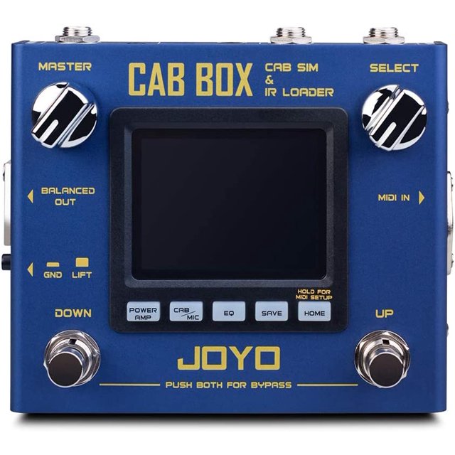 JOYO R-08 CAB BOX Cabinet Modeling Guitar Effect Pedal