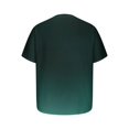 thumbnail image 5 of IYTR Mens Beach Shirts Summer Fashion Gradient Color Short Sleeve T Shirts Casual Pullover V Neck Tee Shirts Loose Sports Fitness Shirts Multicolor L, 5 of 5