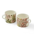 thumbnail image 5 of Portmeirion Morris & Co 12oz Coffee Mug with Handle, Porcelain - Novelty Cup for Coffee, Tea, Hot Choco - Set of 2, 5 of 7