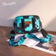 thumbnail image 2 of Bandolera Montana West Wrangler con estampado de vaca, color turquesa, 2 of 6