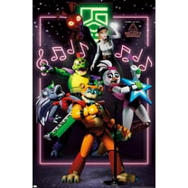 Five Nights at Freddy's: Security Breach - The Band Wall Poster, 22.375" x 34"