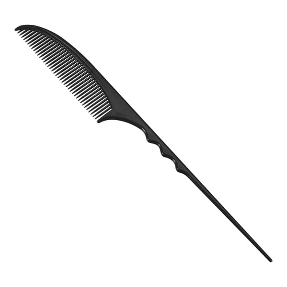 Unique Bargains 1Pc Women Durable Fine Tooth Comb Black