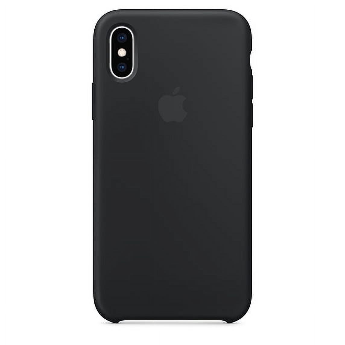iPhone XS Silicone Case - Black