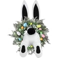 thumbnail image 2 of CoreLiving Bunny Butt Wreath Kit Easter Spring Door Decorations Wooden Welcome Sign for Outdoor Indoor Hanging on Front Door Wall Porch Entryway Easter Wreath Attachment Craft Supplies, 2 of 9