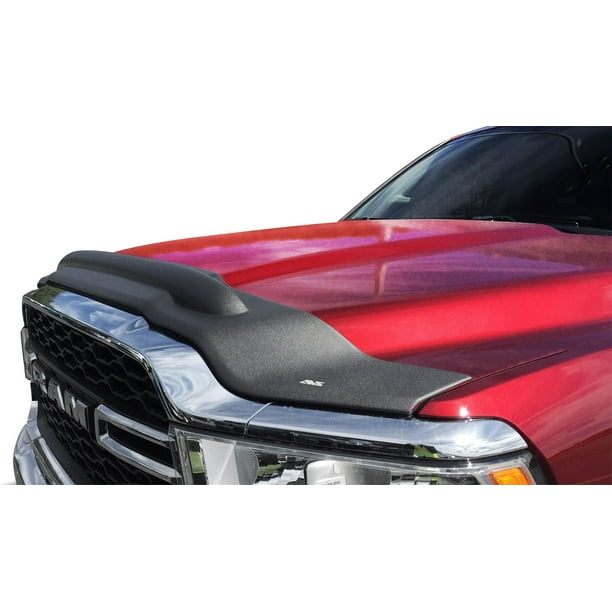 Auto Ventshade 436189 Aeroskin II Hood Protector Textured Black Fits