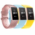 thumbnail image 1 of adepoy Compatible with Fitbit Charge 3 Bands for Women Men Large Small, Adjustable Replacement Wristbands for Fitbit Charge 3 and Fitbit Charge 3 SE, 3 Pack, 1 of 7