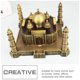 thumbnail image 5 of Hytrove De Metal Taj Mahal Para Oficina Y Hogar Retro De Escritorio, 5 of 6