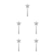 thumbnail image 1 of Ounissouiy Coctelera de especias con interesante para utensilios de cocina decorativos, contenedor de especias, herramientas de cocina, blanco, Type2 NO2, 1 of 6