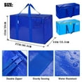 thumbnail image 2 of Moving Storage Bag Home Textile StoragePlastic, Multi-Color One Size, 2 of 8