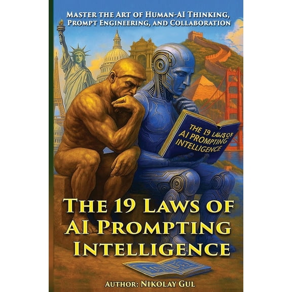The 19 Laws of AI Prompting Intelligence: Master the Art of Human-AI Thinking, Prompt Engineering, and Collaboration, (Paperback)