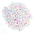 thumbnail image 1 of 500Pcs Round Letter Beads, Nicely Printed 7 Colors Letter Beads, For Bracelets Kids, 1 of 8