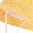 thumbnail image 4 of CAUYDY Toddler Baby Sun Hat 2T 3T 4T Little Kids Summer UPF 50+ for 3M 6M 9M 12M 18M Infant Boys Newborn Girls Adjustable Beach Hats with Bucket Wide Brim (Sizes 50,Yellow), 4 of 4