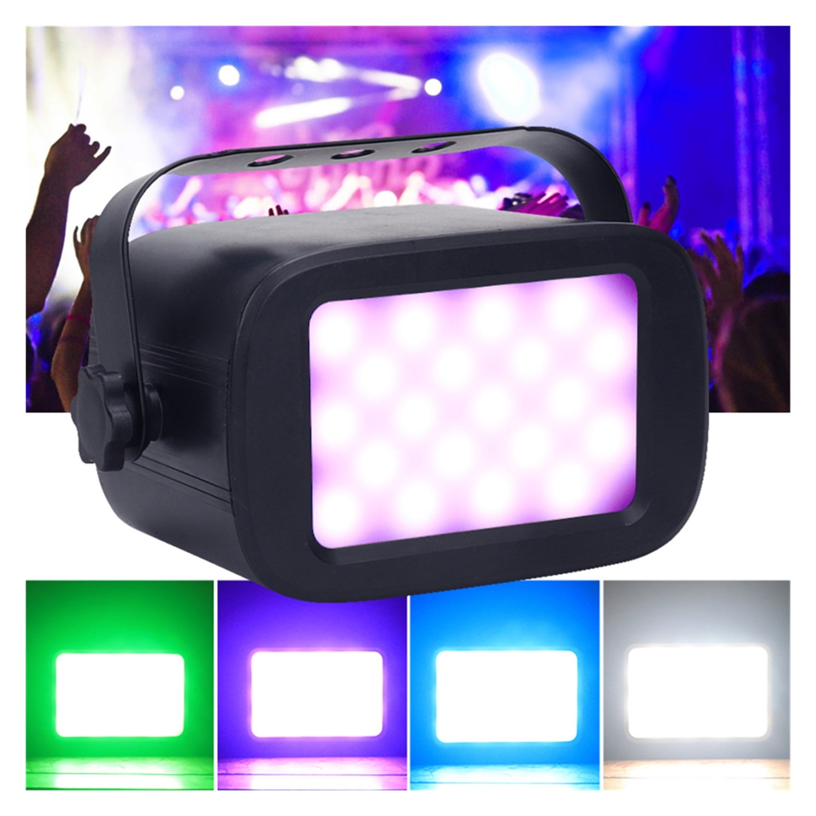 Full-color Infinite Strobe Light Control Disco DJ Party Holiday Christmas Music Club Flash Stage Lighting